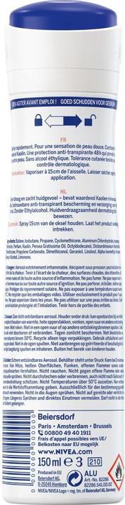 Actual product image NIVEA Satin Sensation (Spray, 150 ml)