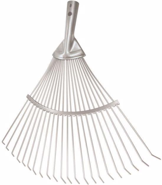Actual product image Idealspaten Professional wire broom silver powder coated cover without handle
