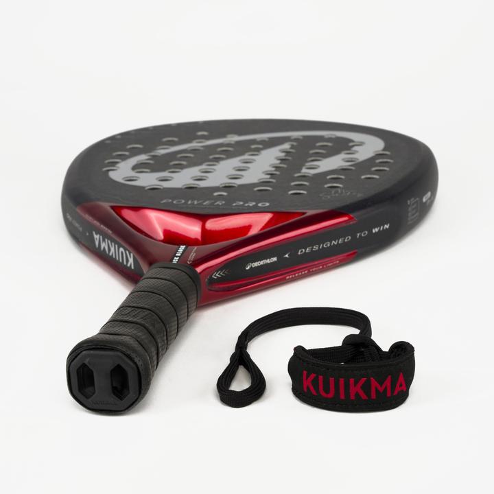 Produktbild Kuikma Adult Padel Racket Power Pro with Custom Strap System