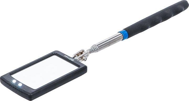 Immagine prodotto BGS Specchietto telescopico di ispezione a LED 285 - 870 mm