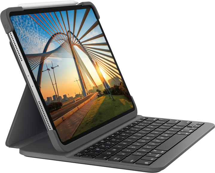 Logitech Slim Folio Pro (CH, iPad Pro 11 2022 (4th Gen), iPad Pro 11 2021 (3rd Gen), iPad Pro 11 2018 (1. Gen), iPad Pro 11 2020 (2. Gen))