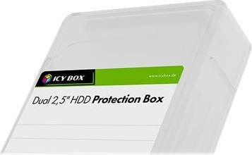 Image du produit Icy Box IB-AC6025-3 Kit de boîtiers de protection pour 2x 2,5" SSD/HDD (3 pièces)