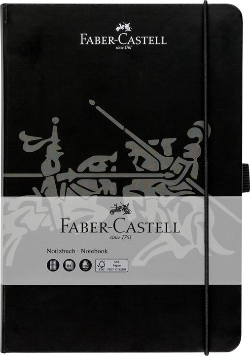 Image du produit Magni Carnet de notes 145x210 FSC-Mix Faber-Castell quadrillé (A5, Quadrillé, Couverture rigide)