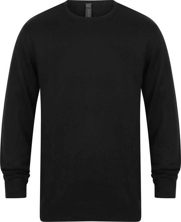 Henbury BaumwollAcryl Sweatshirt mit Rundhalsausschnitt