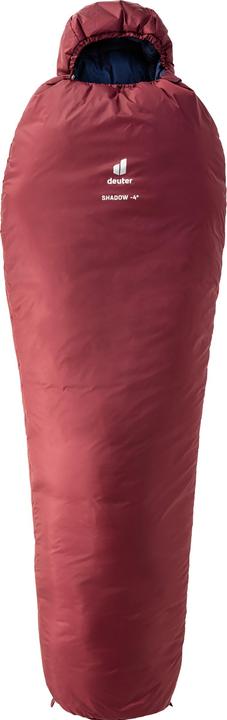 Produktbild Deuter Shadow -3° Mumienschlafsack (Farbe: 5322 maron/navy, RV links) (180 cm)