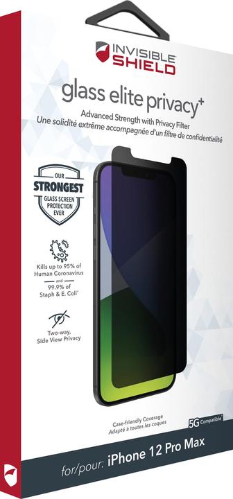 Immagine prodotto Zagg Invisibleshield Glass Elite (1 Pezzo/i, Apple iPhone 12 Pro Max)