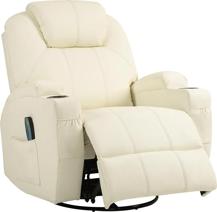 Actual product image Swisshandel24 Relax armchair massage function electric reclining function, rocking function, swivelling spring