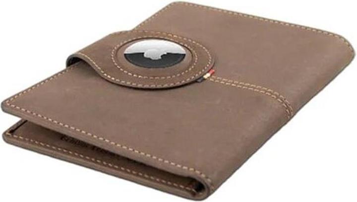 Garzini AirTag Passport Holder, Java