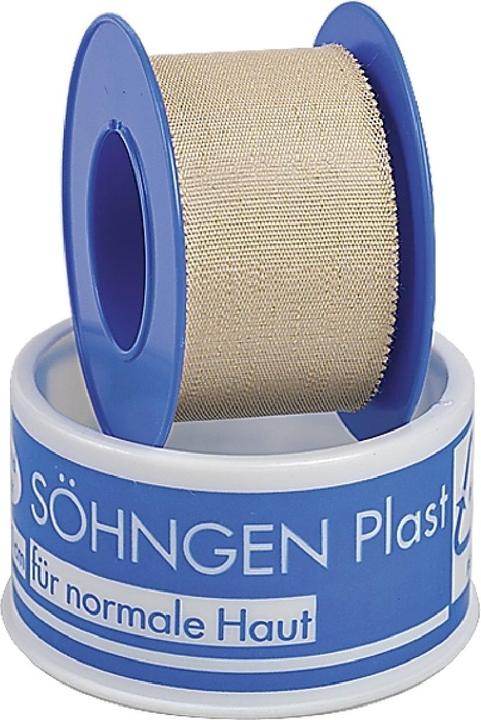 Söhngen Rollenpflaster Plast Masse: 2,5 cm x 5m (B x L) Farbe: braun (1 x)
