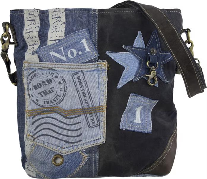 Immagine prodotto Sunsa Borsa in denim Borsa a mano Borsa a tracolla n.53