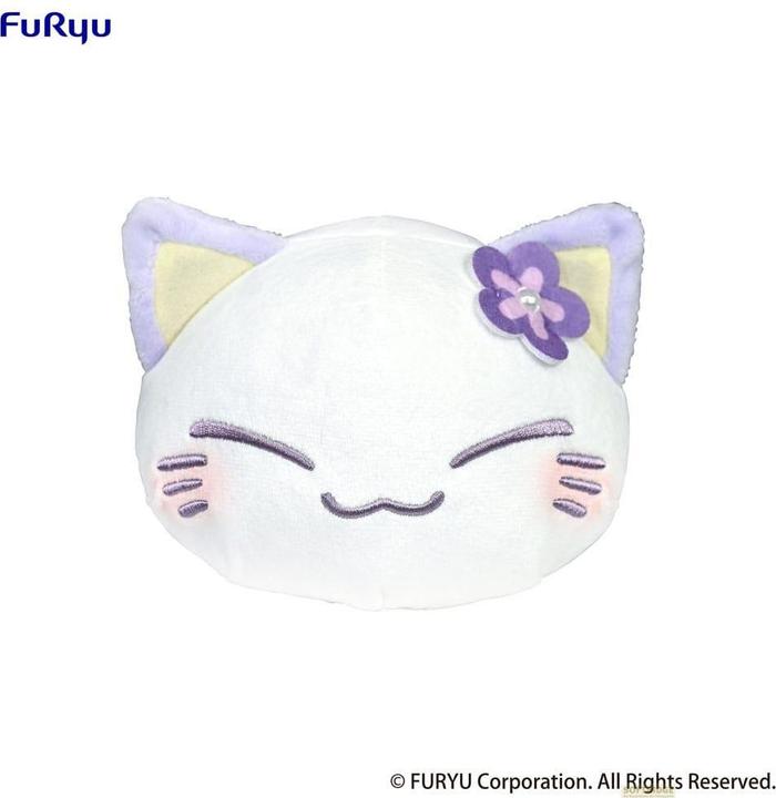 Furyu Nemuneko Cat Plüschfigur Purple 18 cm (18 cm)