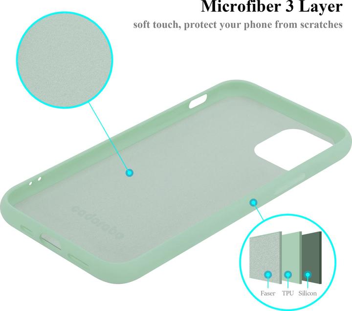 Produktbild Cadorabo TPU Liquid Silicone Case Cover (Apple iPhone 12, Realme 12 Pro+)
