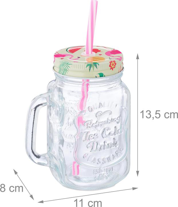 Actual product image Relaxdays 8x drinking glass (0.50 l, 1 x)
