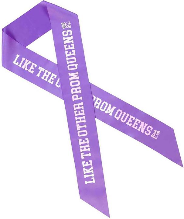 Actual product image Olivia Rodrigo Like The Other Prom Queens Sash