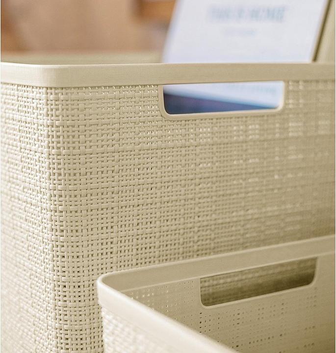 Actual product image Curver Basket Jute Cube 17l (1 x, 27 x 27 x 27 cm)