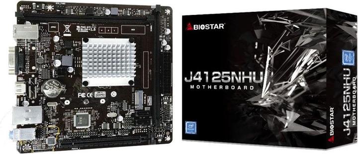 Actual product image Biostar ITX motherboard J4125NHU (Mini-ITX)