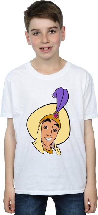 Actual product image Disney Boys Aladdin Prince Ali Face T-Shirt (140, 146)