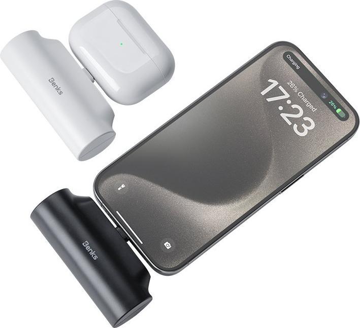 Actual product image Benks Lightning Powerbank 4800mah - White (4800 mAh)