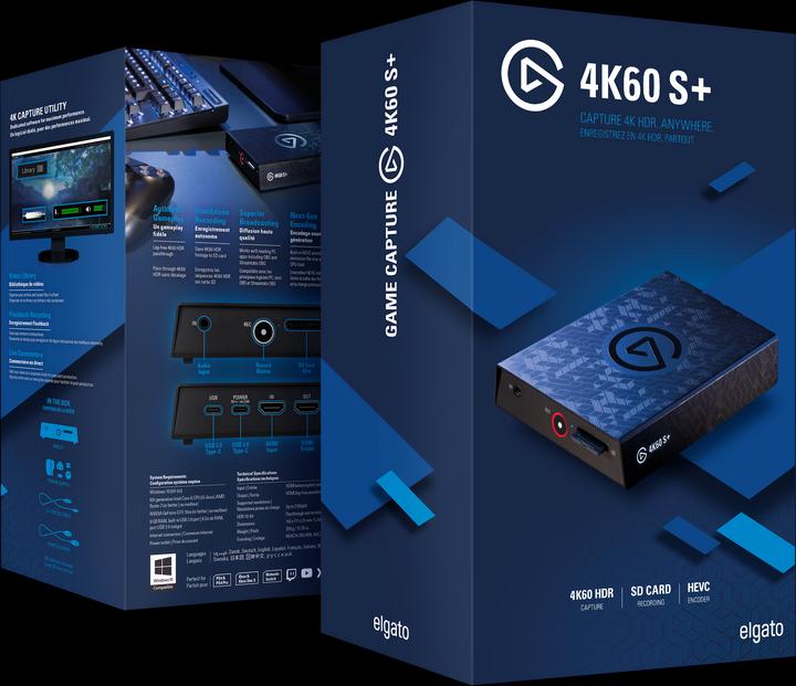 Image du produit Elgato Game Capture 4K60 S+ (PC)