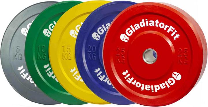 Immagine prodotto Gladiatorfit piastra paraurti (1 x 15 kg)