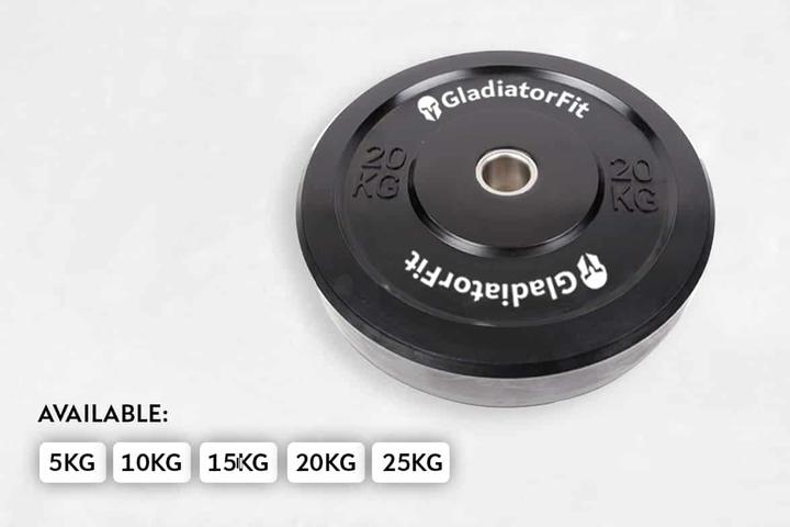 Actual product image Gladiatorfit bumper plate (1 x 20 kg)