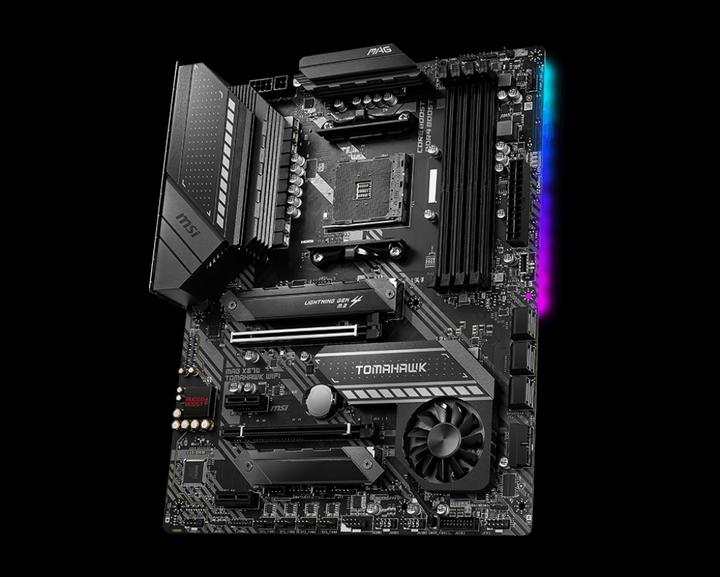 Produktbild MSI MAG X570 TOMAHAWK WIFI (AM4, AMD X570, ATX)