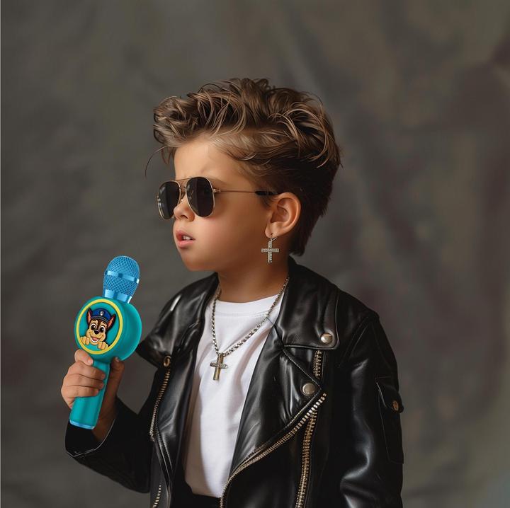 Actual product image OTL PAW Patrol Chase PopSing LED Microphone