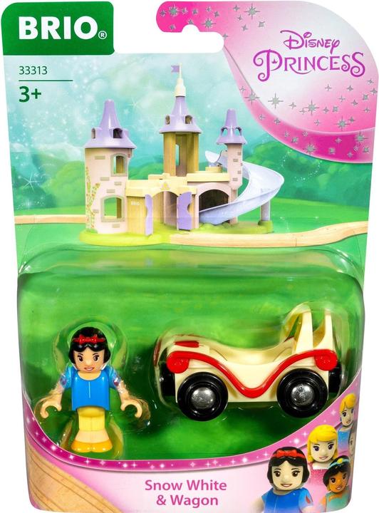 Produktbild Brio Eisenbahn Disney Princess Schneewittchen mit Waggon