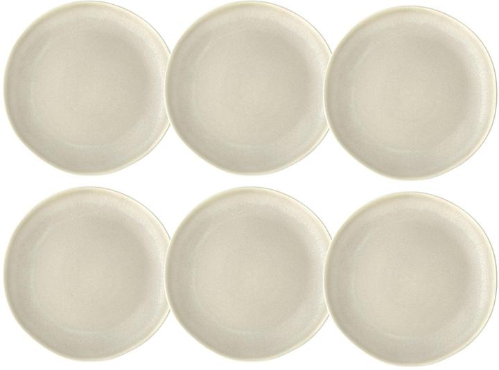 Villa Collection Speiseteller Shoku Ø 27 cm, 6 Stück, Beige (6 x, 27 cm)