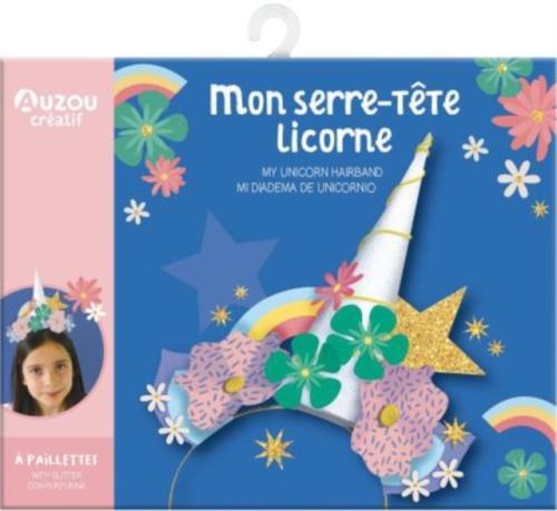 Image du produit Auzou France Mon serre-tête licorne : à paillettes
