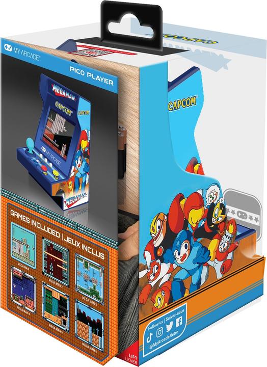 Immagine prodotto MyArcade My Arcade Mega Man Pico Player Portable Retro Arcade (6 GIOCHI IN 1)