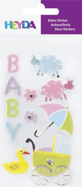 Image du produit Heyda Autocollants à motif bébé