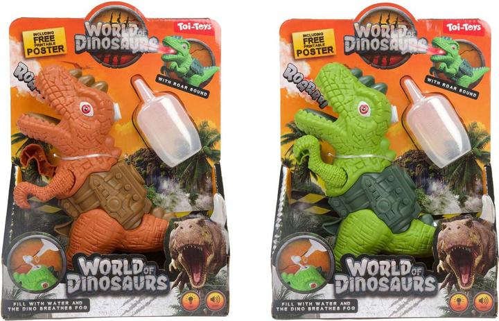 Image du produit Toi-Toys World of Dinosaurs Dino-Pistole mit Spray, Licht und Sound