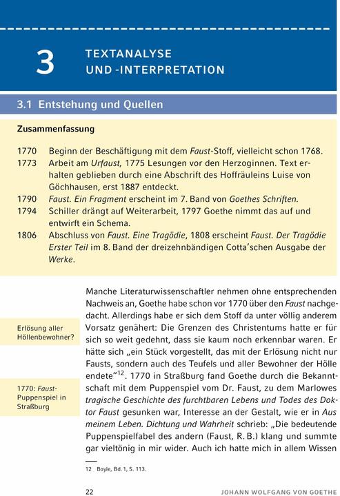 Produktbild Faust I von Johann Wolfgang von Goethe - Textanalyse und Interpretation (Deutsch, Johann Wolfgang von Goethe, Rüdiger Bernhardt, 2024)