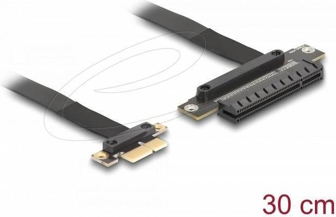 Delock Riser Karte PCI Express 3.0 x1 Stecker zu x8 Slot mit