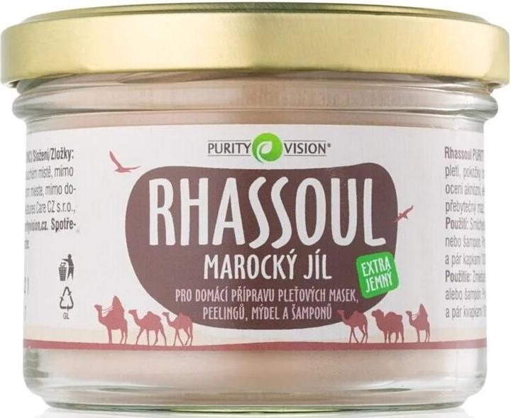 Produktbild Purity Reinheit Vision Rhassoul Marokkanische Tonerde 200g