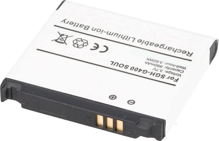 Actual product image Samsung Battery SGH-F330, SGH-G400, SGH-S3600 (Rechargeable battery, SGH-F330)