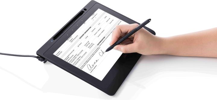 Actual product image Wacom DTU1141B, 25.6 cm (10.1"), Black, 283 mm, 15.7 mm, 210 mm (10.10", 2540 lpi)