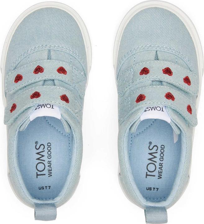 Produktbild Toms sneakers aus devalé-jeans, baby fenix double strap (28.5)