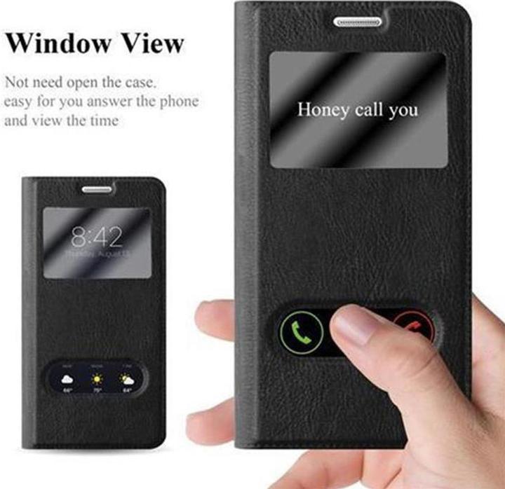 Produktbild Cadorabo Book mit View Doppelfenster Cover (Samsung Galaxy A3 (2016))
