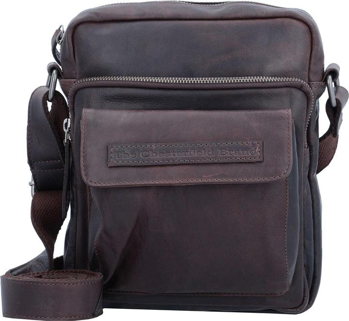The Chesterfield Brand Wax Pull Up Umhängetasche Leder 21 cm