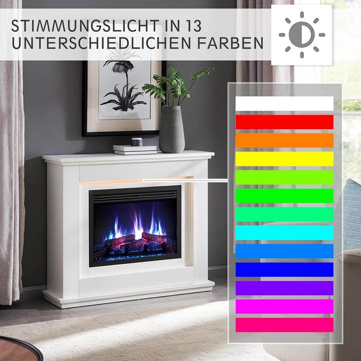 Produktbild Richen Baldur Elektrokamin, Appsteuerung, ohne Glas-Deckplatte