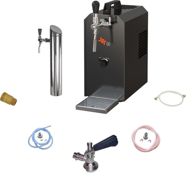 Actual product image Ich-zapfe Untertheken Komplett Set - Bierzapfanlage Jet 30K