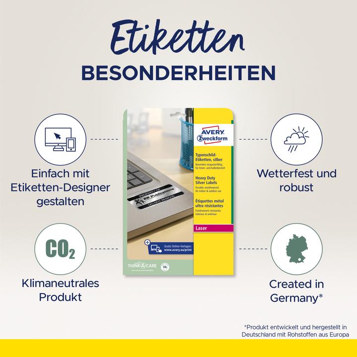 Productafbeelding Avery Typeplaatje etiketten
