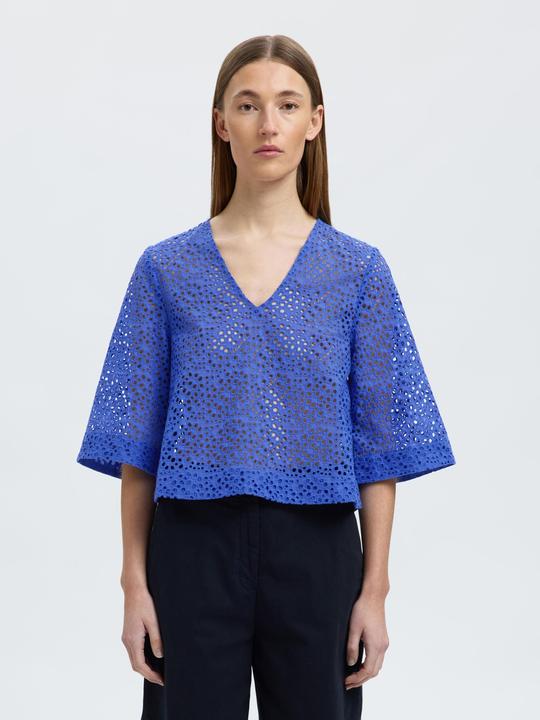 Produktbild Selected Femme Broderie Anglaise Crop Top (40)
