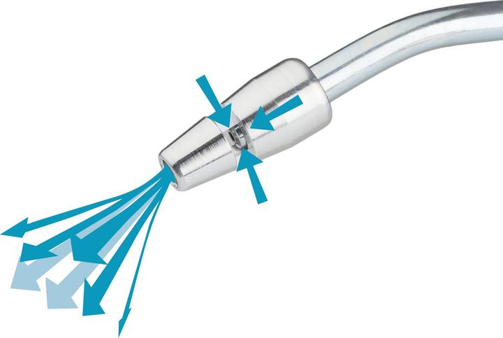 Image du produit HAZET Pistolet de soufflage ∙ 100 mm · avec buse Venturi et tube courbé 9040P-4