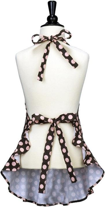 Immagine prodotto Jessie Steele Grembiule per bambini marrone con punti rosa