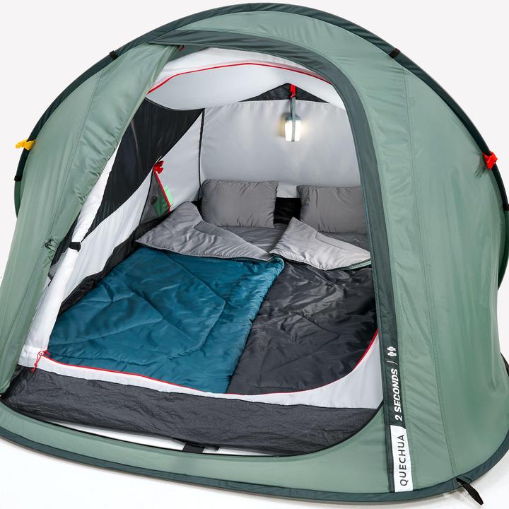 Produktbild Quechua Wurfzelt 2 Seconds für 2 Personen blau (Wurfzelt, 2.90 kg, 2 Personen)