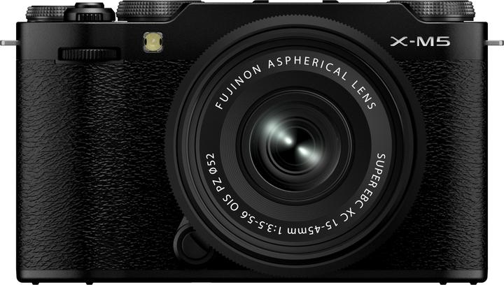 Image du produit Fujifilm X-M5 + Fujinon XC 15-45mm F3.5-5.6 OIS PZ (15 - 45 mm, 26.10 Mpx, APS-C / DX)