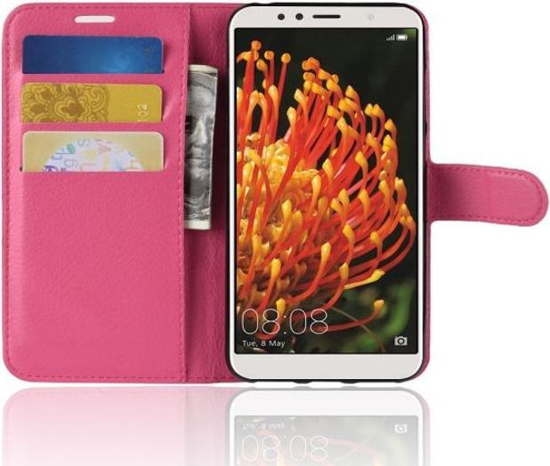 Actual product image MU Classic Litchi Leather Bookcover Series (Huawei Y6 (2018))